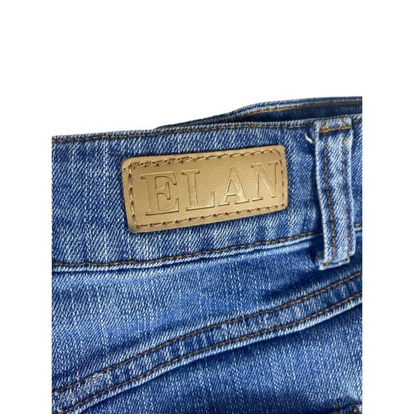 Elan women's denim cutoff distressed shorts size S - Picture 4 of 6